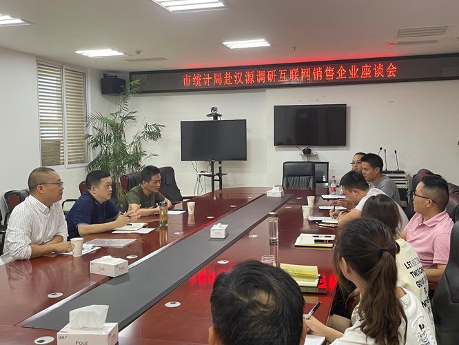 雅安市统计局赴汉源县开展互联网销售调研与商贸数据质量核查工作
